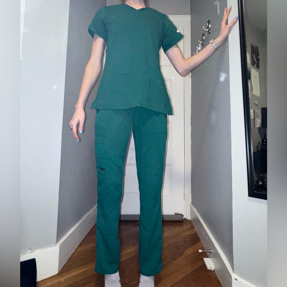 Teal Grey’s Anatomy scrub set